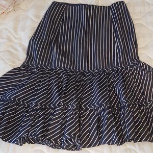 Lauren Ralph Lauren Blue Striped Skirt 2